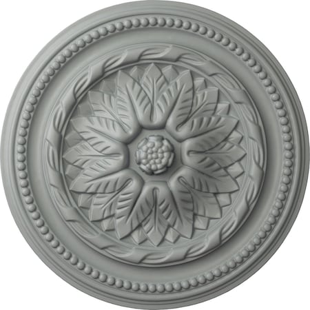 Ekena Millwork Wigan Ceiling Medallion, 16"OD x 2 1/4"P CM16WG